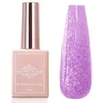 UV Gel - 5409 - Confetti Gel - Pastel Purple